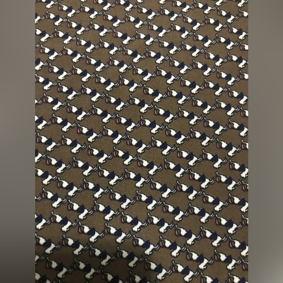 Women’s Cynthia Rowley brown black and cream dress - size medium - Picture 2 of 5